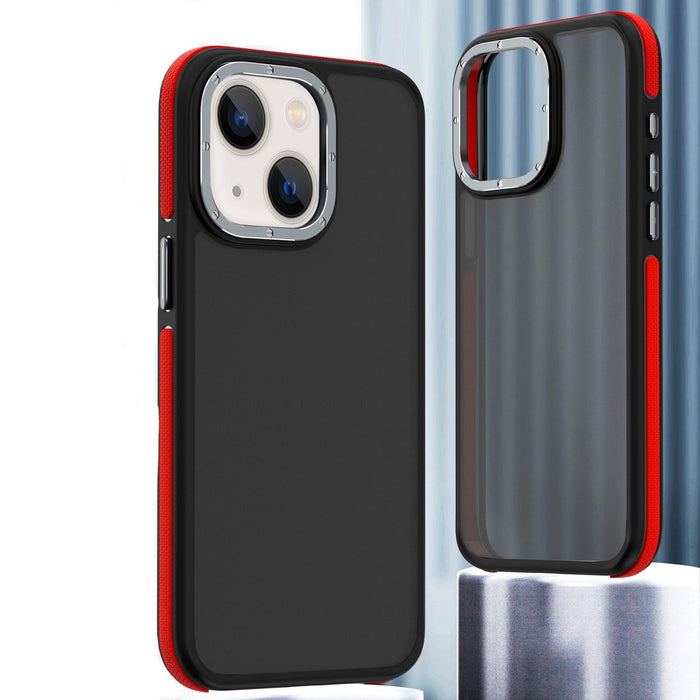 For Iphone 15 Dual-Colour Shockproof Tpu Phone Case