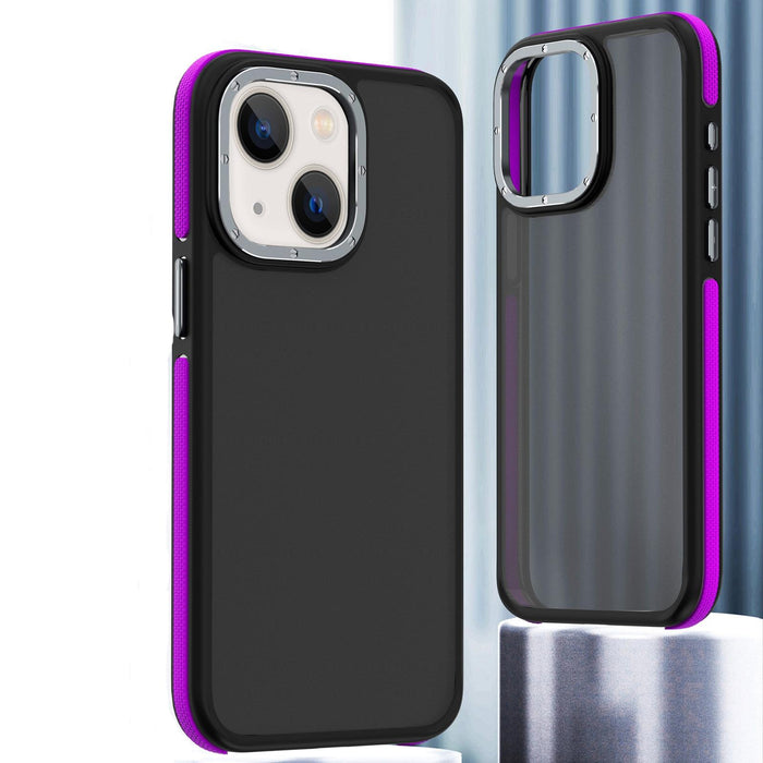 For Iphone 15 Dual-Colour Shockproof Tpu Phone Case
