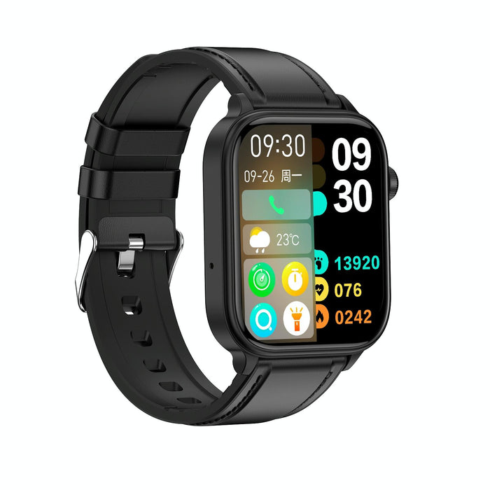 1.96 Inch Colour Screen Smart Watch With Bluetooth Call & Ecg Support