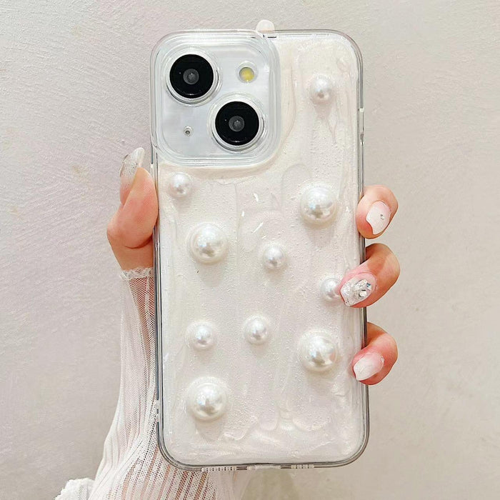 For Iphone 15 Cream Gum Decoden Tpu Phone Case