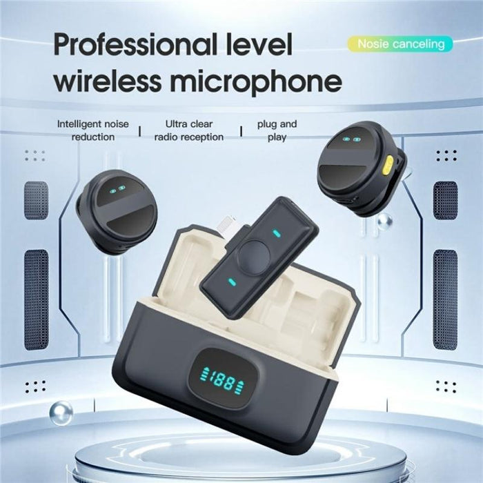 2.4G Wireless Lavalier Microphone With Noise Reduction