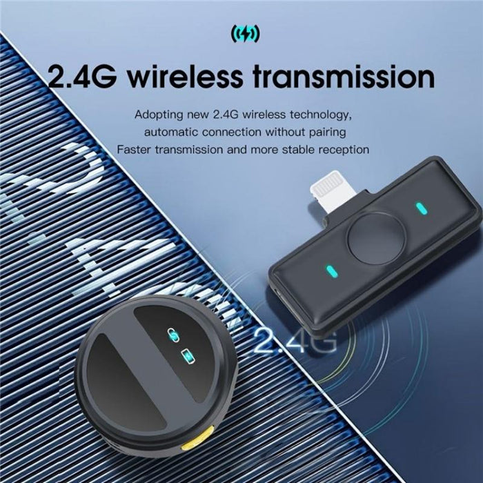 2.4G Wireless Lavalier Microphone With Noise Reduction