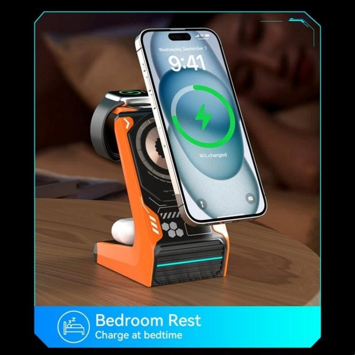 3 In 1 Wireless Charger For Mobile Phone And Earphones