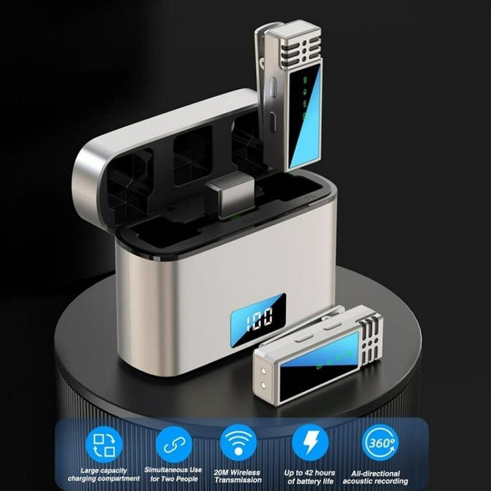 2.4G Wireless Lavalier Microphone With Usb-C Port