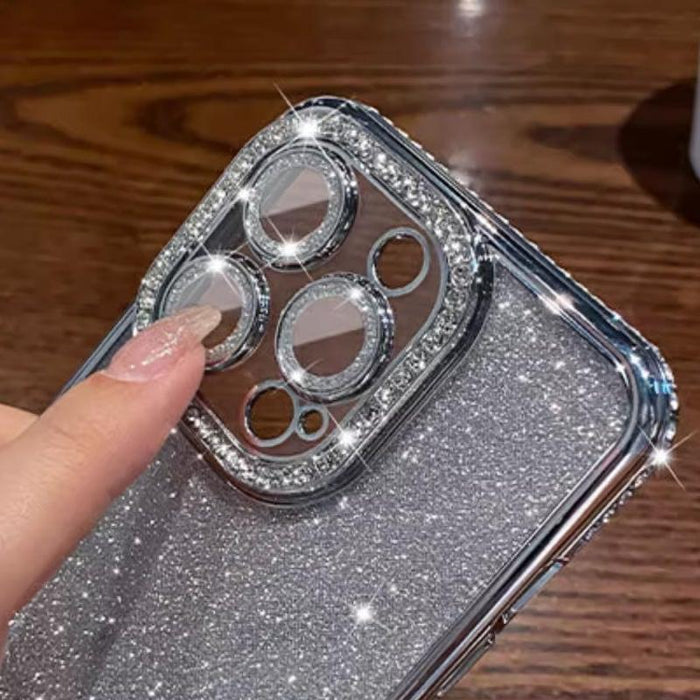 For Iphone 15 Diamond Glitter Tpu Phone Case