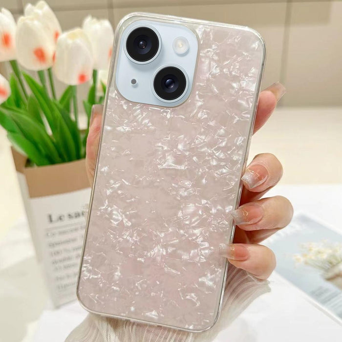 For Iphone 15 Shell Pattern Tpu Protective Phone Case