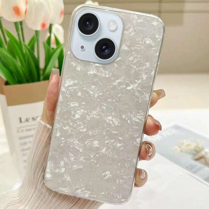 For Iphone 15 Shell Pattern Tpu Protective Phone Case