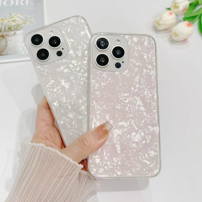 For Iphone 15 Shell Pattern Tpu Protective Phone Case