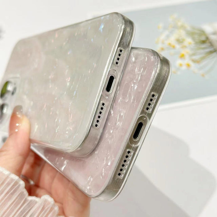 For Iphone 15 Shell Pattern Tpu Protective Phone Case