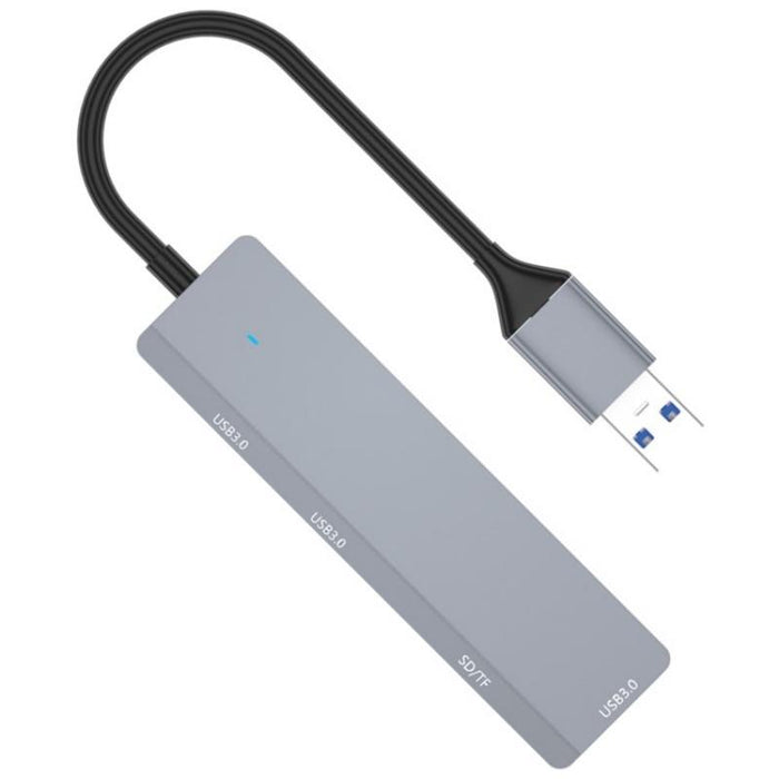 3 Usb 3.0 + 2 Card Reader Slots Multi-Port Hub