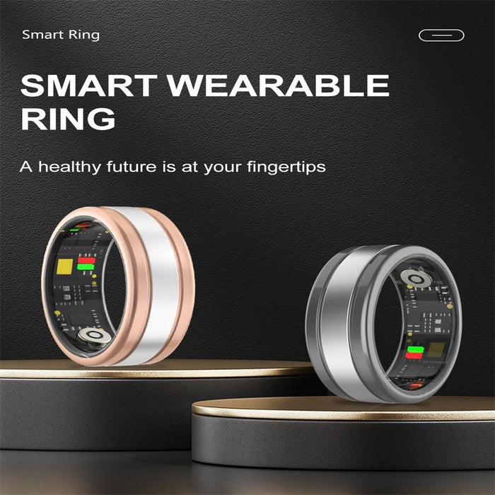 Smart Ring R18 Size 10 Heart Rate Blood Oxygen Sleep Sports