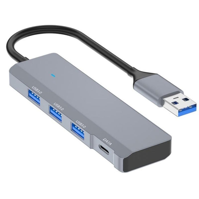 Aluminum Usb 3.0 + Type-C Hub Adapter