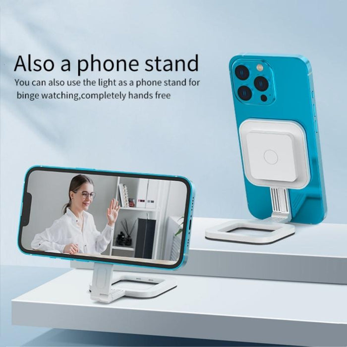 V18 Portable Skin Beauty Live Streaming Led Fill Light Magnetic Phone Selfie Lamp