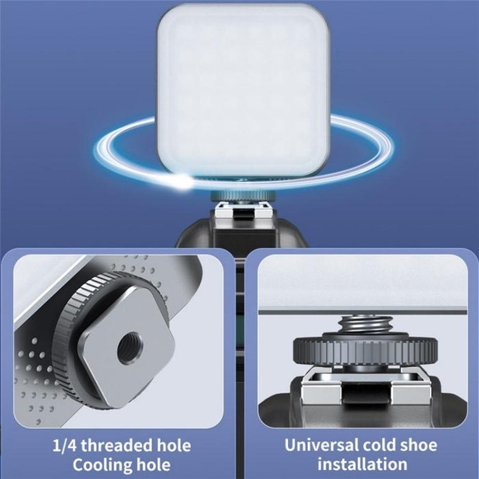 D01 Dimmable Photography Led Fill Light Portable Mini Camera Phone Rgb Fill Light