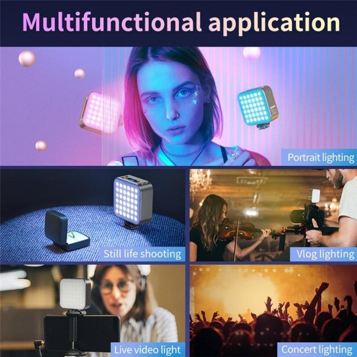 D01 Dimmable Photography Led Fill Light Portable Mini Camera Phone Rgb Fill Light