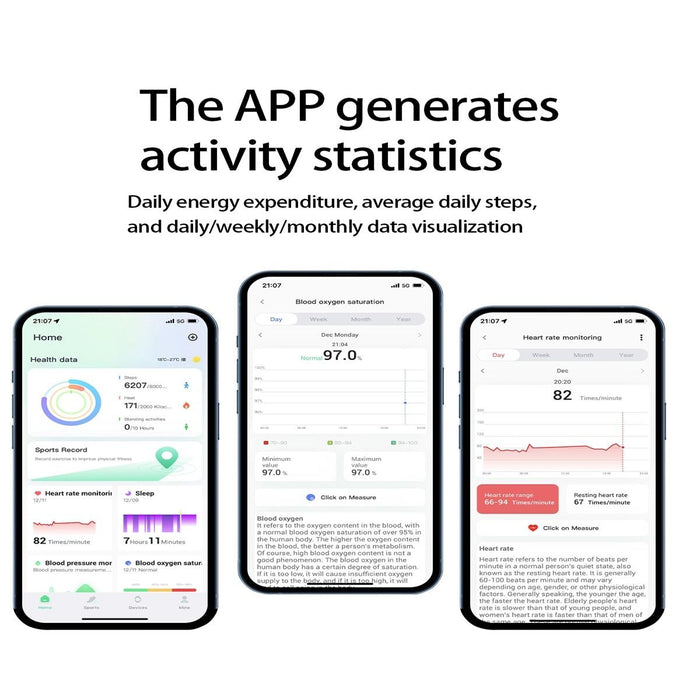 Smart Ring Health Monitoring Multiple Sports Size 8