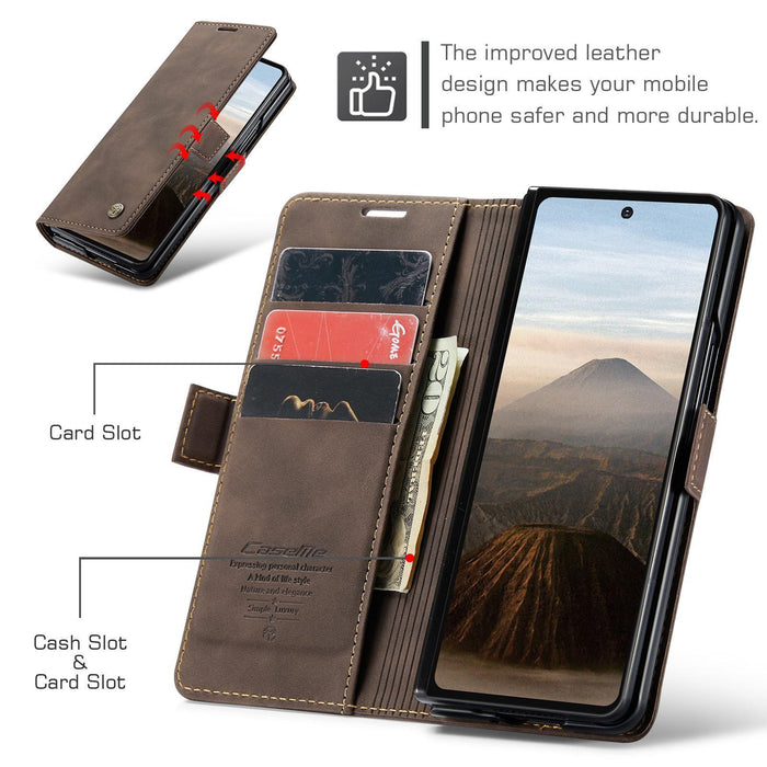 For Samsung Galaxy Z Fold7 5G Versatile Leather Flip Phone Case