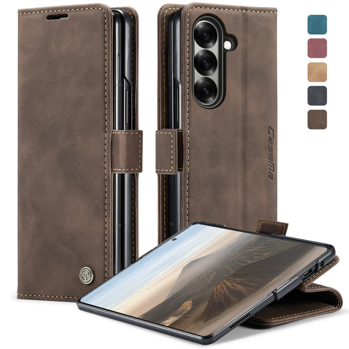 For Samsung Galaxy Z Fold7 5G Versatile Leather Flip Phone Case