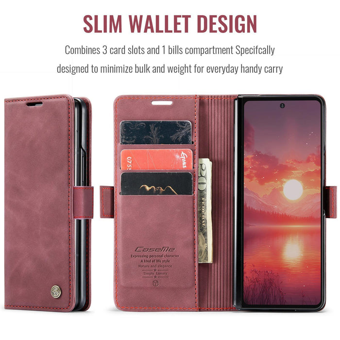 For Samsung Galaxy Z Fold7 5G Versatile Leather Flip Phone Case