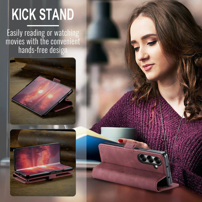 For Samsung Galaxy Z Fold7 5G Versatile Leather Flip Phone Case