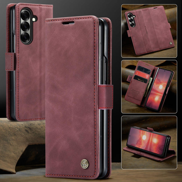 For Samsung Galaxy Z Fold7 5G Versatile Leather Flip Phone Case