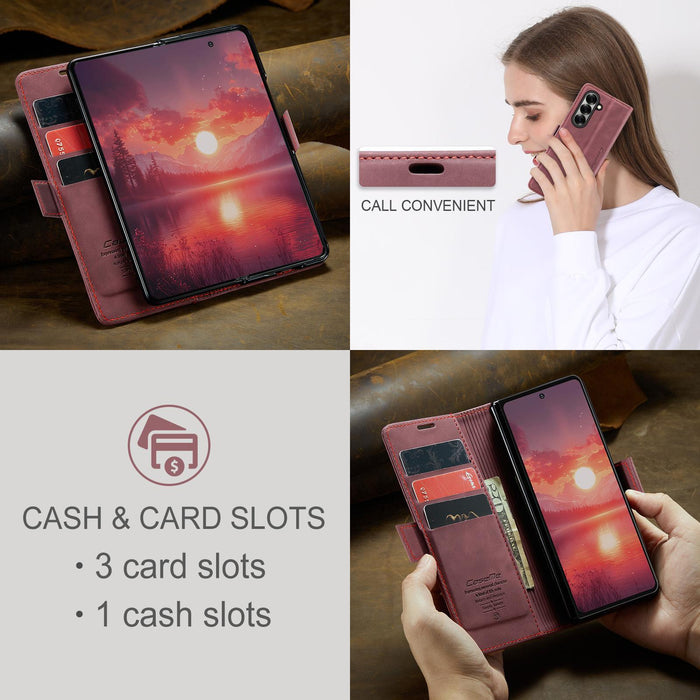 For Samsung Galaxy Z Fold7 5G Versatile Leather Flip Phone Case