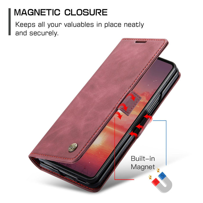 For Samsung Galaxy Z Fold7 5G Versatile Leather Flip Phone Case