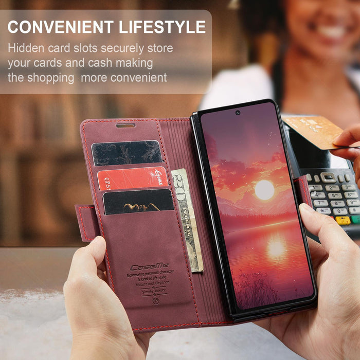 For Samsung Galaxy Z Fold7 5G Versatile Leather Flip Phone Case