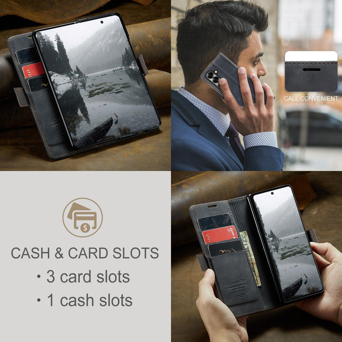 For Samsung Galaxy Z Fold7 5G Versatile Leather Flip Phone Case