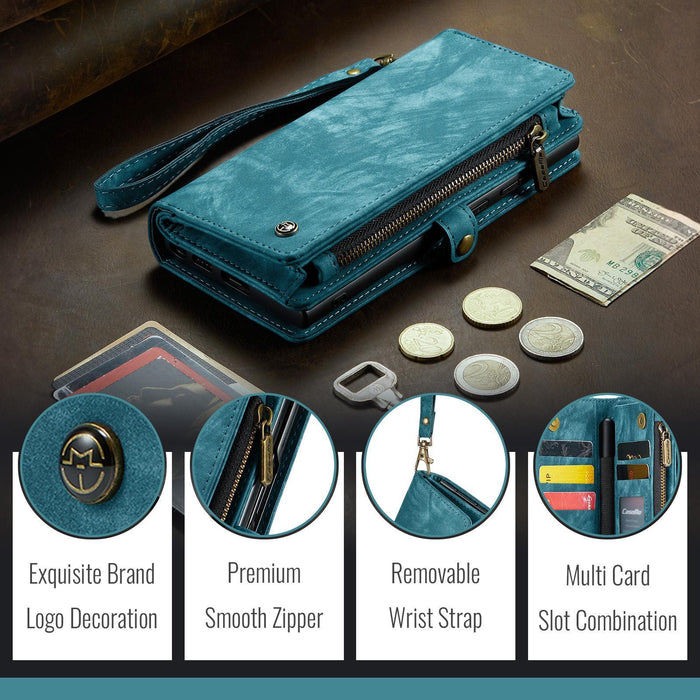 For Samsung Galaxy Z Fold7 5G Detachable Multifunctional Leather Phone Case