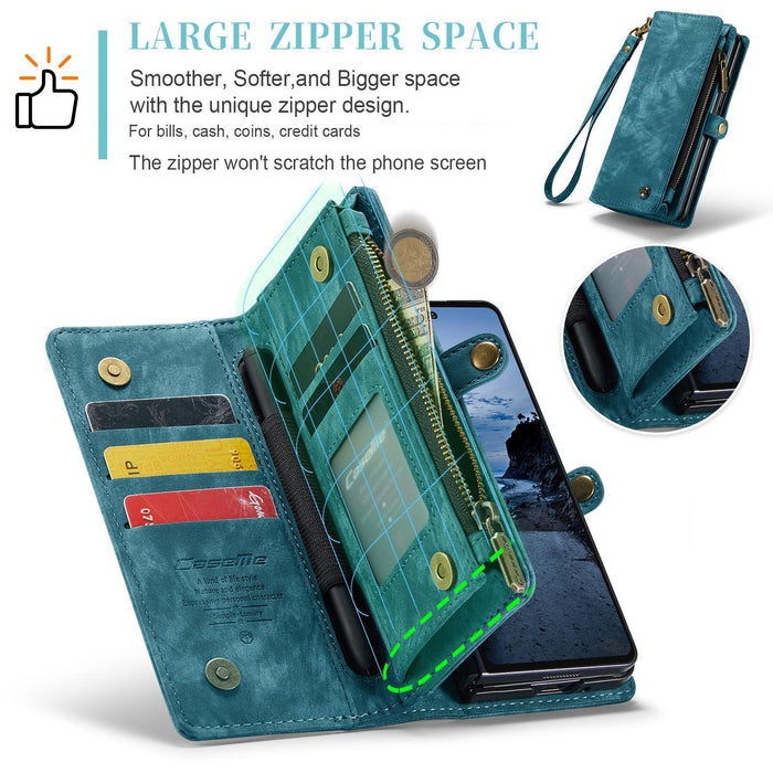 For Samsung Galaxy Z Fold7 5G Detachable Multifunctional Leather Phone Case