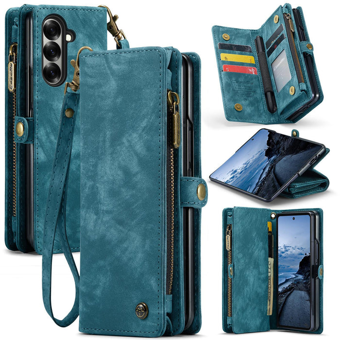 For Samsung Galaxy Z Fold7 5G Detachable Multifunctional Leather Phone Case