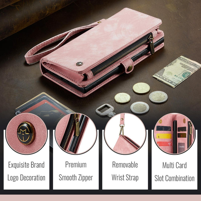 For Samsung Galaxy Z Fold7 5G Detachable Multifunctional Leather Phone Case