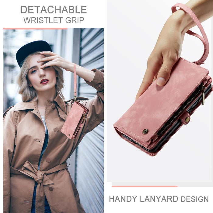 For Samsung Galaxy Z Fold7 5G Detachable Multifunctional Leather Phone Case