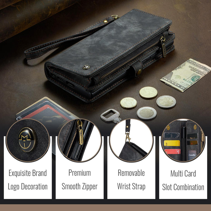 For Samsung Galaxy Z Fold7 5G Detachable Multifunctional Leather Phone Case