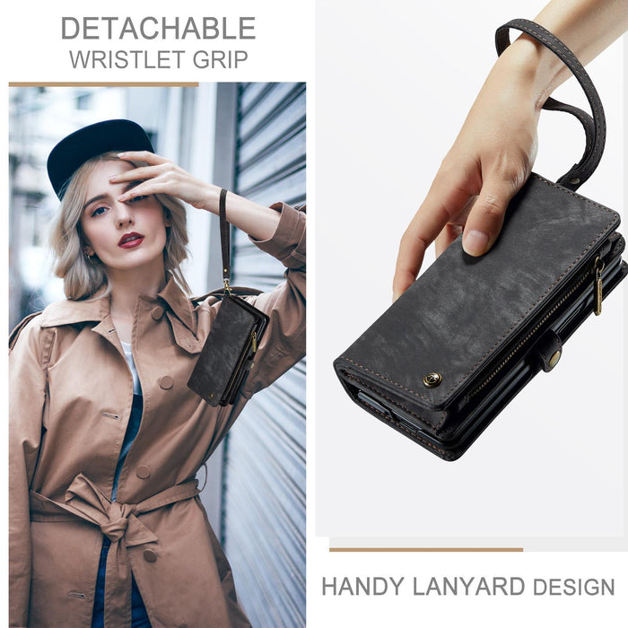 For Samsung Galaxy Z Fold7 5G Detachable Multifunctional Leather Phone Case