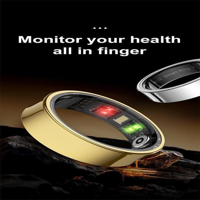 Smart Ring Heart Rate Blood Oxygen Sleep Monitoring Sports Modes