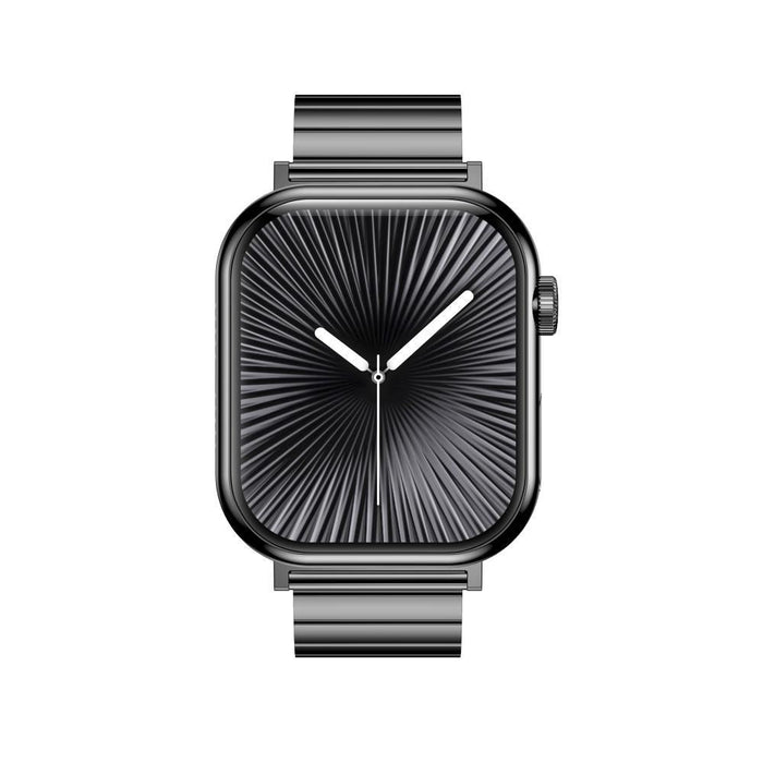 2.04 Inch Colour Screen Smart Watch Steel Strap Support Bluetooth Call