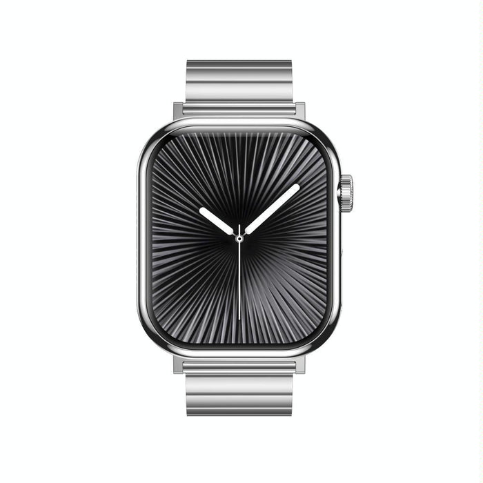 2.04 Inch Colour Screen Smart Watch Steel Strap Support Bluetooth Call