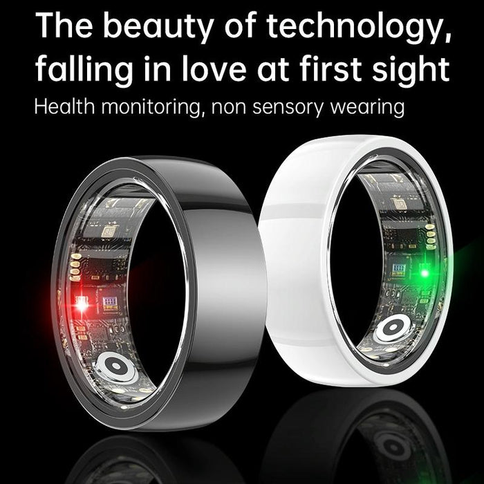 Smart Ring R1000 Size 9 Heart Rate Blood Oxygen Sleep Sports