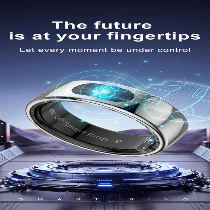 Smart Ring Size 8 Heart Rate Blood Oxygen Sleep Sports