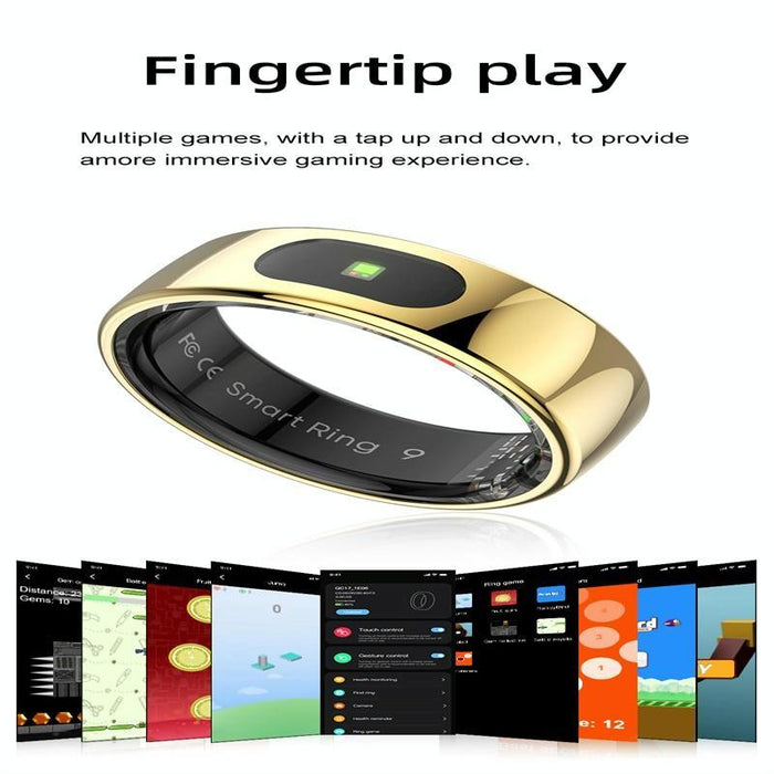 Smart Ring Size 10 Heart Rate Blood Oxygen Sleep Sports