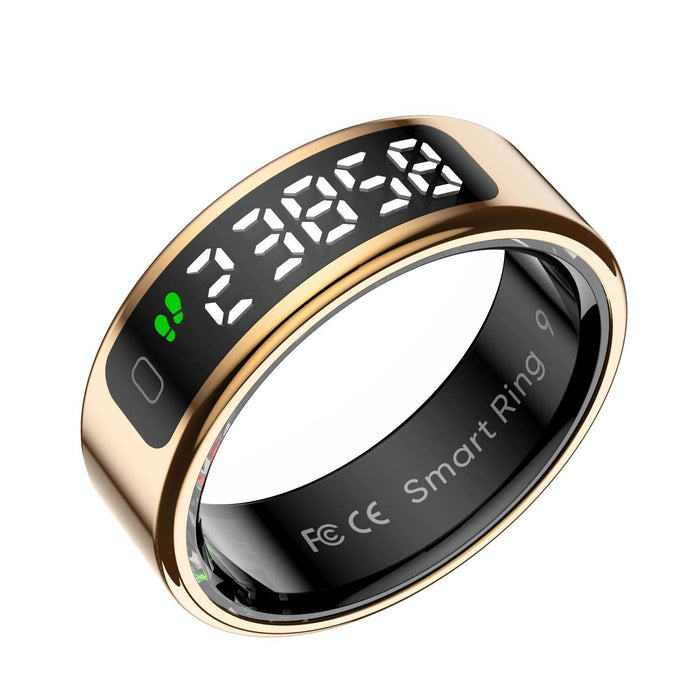 Smart Ring With Heart Rate Blood Oxygen & Sleep Tracking Size 11