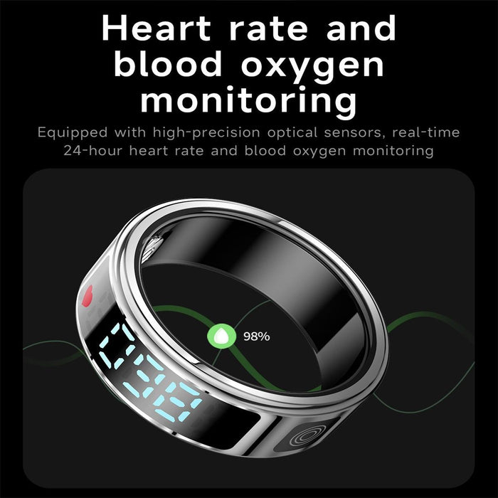 Smart Ring Gesture Control Health Monitoring Sports Modes