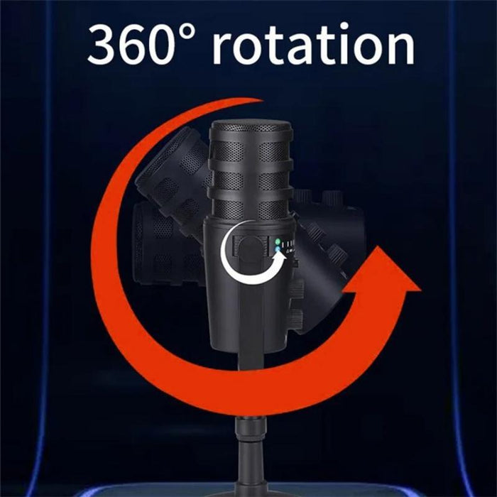 360° Rotating Usb Desktop Microphone