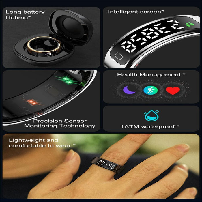 13 Smart Ring Heart Rate Oxygen Sleep Sport