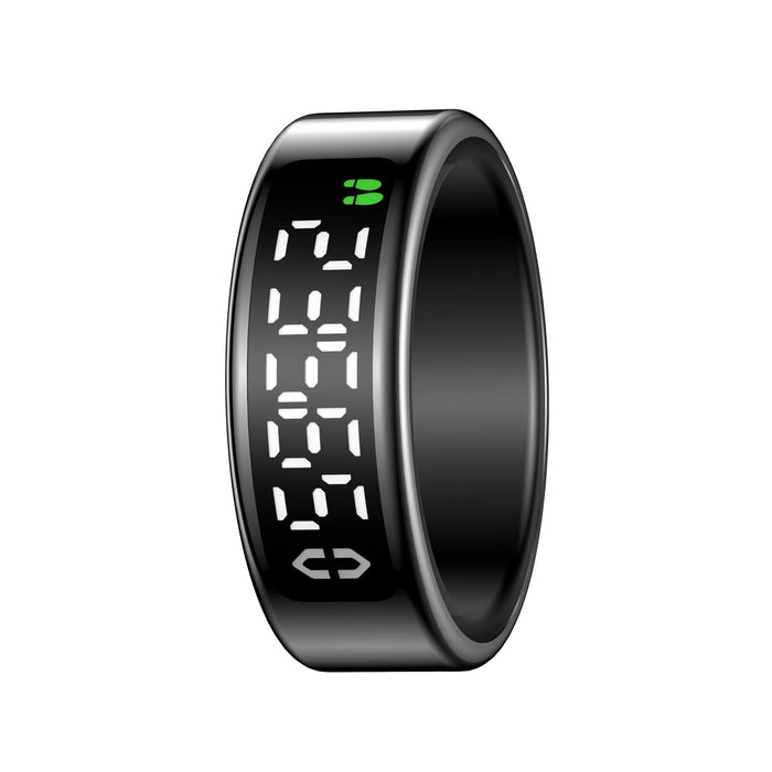 Smart Ring Size 9 Heart Rate Blood Oxygen Sleep Monitoring Sport Modes
