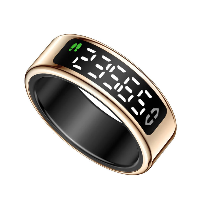 Smart Ring Size 9 Heart Rate Blood Oxygen Sleep Monitoring Sport Modes