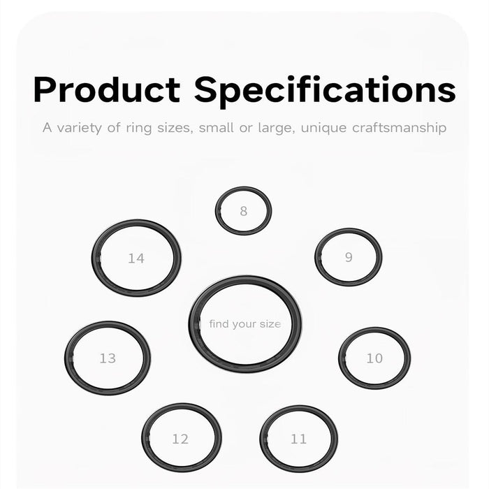 Smart Ring Size 9 Heart Rate Blood Oxygen Sleep Monitoring Sport Modes