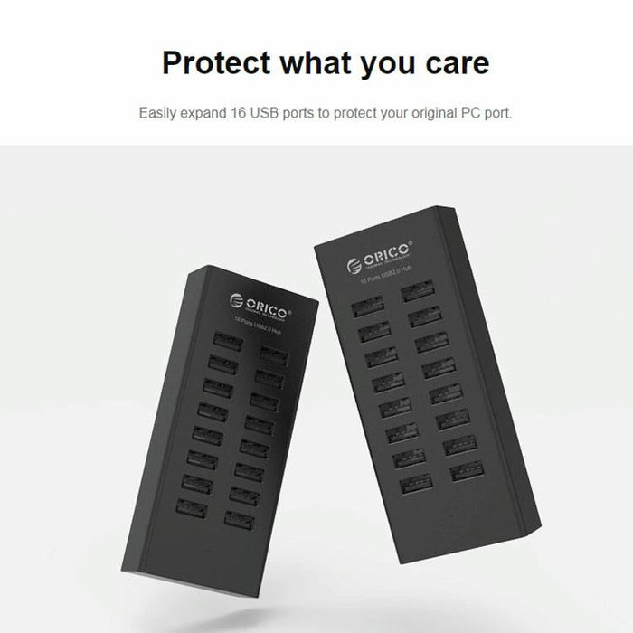 16-Port Usb2.0 Hub Orico H1613-U2 Upgrade